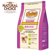 ナチュラルチョイス 超小型犬-小型犬用 成犬用 鹿肉＆玄米 (ナチュラルフード)