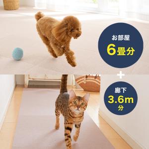ピタッと吸着タイルマット・大判サイズ36枚（約6畳分） ＋ピタッと吸着タイルマット・ロングサイズ4枚が ＼40セット限定！／ 通常￥36,498 → 今なら￥33,998 （約2,500円オトク！） 