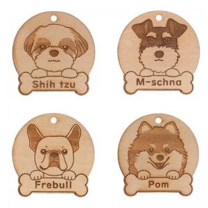 上段・シーズー/Mシュナウザー、下段・フレンチブル/ポメラニアン