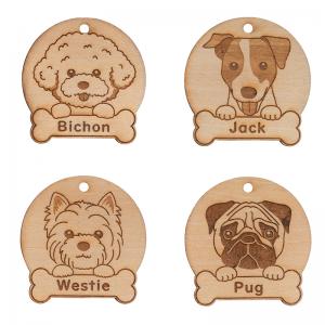 上段・ビションフリーゼ/ジャックラッセル、下段・ウェスティ/パグ