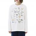 猫図鑑  ロングＴシャツ