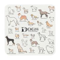 犬図鑑 ガーゼハンカチ