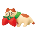 コンコンブル　いただきいちご猫