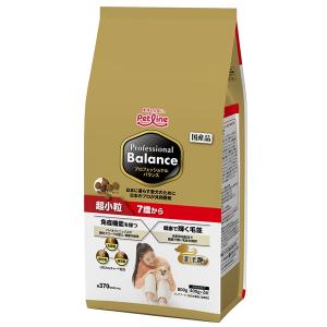 ペットライン プロフェッショナルバランス 超小粒 ７歳から ４．８ｋｇ（４００ｇ×１２）