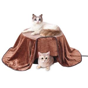 カラダ全体をあたためる猫のための丸型電気こたつ カラダ全体をあたためる猫のための丸型電気こたつ