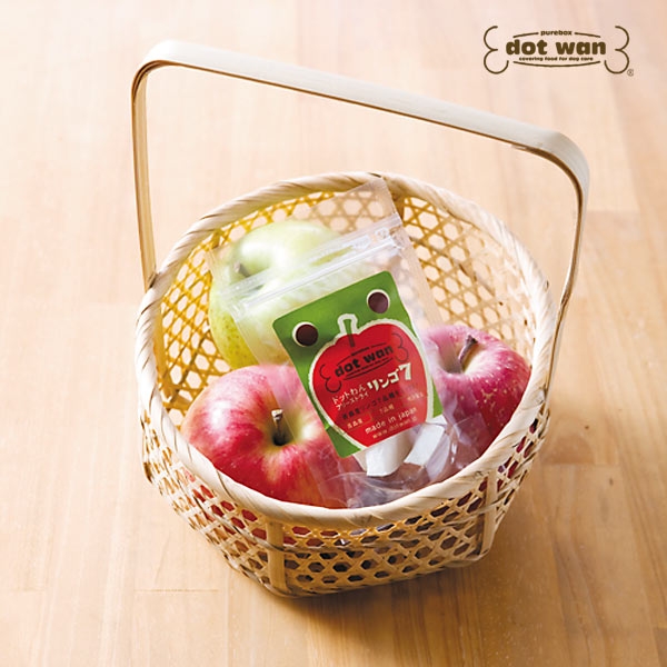 ドットわん フリーズドライ リンゴ７ トッピング ペット用品の通販サイト ペピイ Peppy