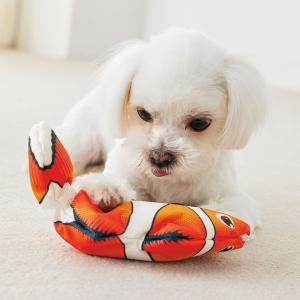 小型犬用ダンシングフィッシュ 犬用おもちゃ ペット用品の通販サイト ペピイ Peppy