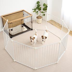 ペピイ　犬用サークル8枚　アレンジサークル・スチール アレンジサークル・スチール（犬 サークル 広い）｜ ペット用品