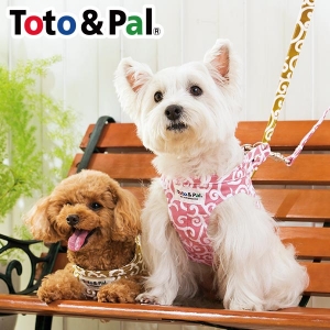 ＜ペピイ＞ Toto & Pal(トトパル) 唐草リード さくら・約・長さ110×幅2.5cm