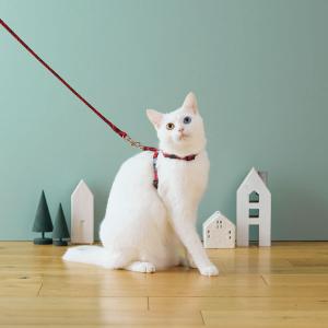 ロイヤルタータン猫用ハーネス ベージュ・22-35(S) ロイヤルタータン猫用ハーネス ベージュ・22-35(S)