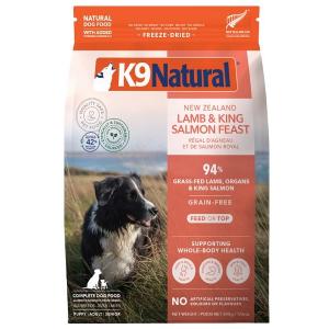 K9ナチュラル フリーズドライ ラム&キングサーモン 1.8kg K9ナチュラル フリーズドライ ラム&キングサーモン 1.8kg