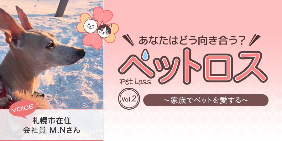 あなたはどう向き合う?ペットロス